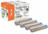 Peach Spar Pack Tonermodule kompatibel zu  OKI 43865721-24