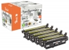 Peach Spar Pack Tonermodule kompatibel zu  HP No. 507A, CE400A, CE401A, CE402A, CE403A