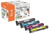 Peach Spar Pack Tonermodule kompatibel zu  HP No. 823A, No. 824A, CB380A, CB381A, CB382A, CB383A