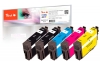 Peach Spar Pack Plus Tintenpatronen, kompatibel zu  Epson No. 18XL, C13T18164010