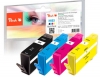 Peach Spar Pack Tintenpatronen kompatibel zu  HP No. 903, T6L99AE, T6L87AE, T6L91AE, T6L95AE