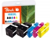 Peach Spar Pack Plus Tintenpatronen kompatibel zu  HP No. 903XL, T6M15AE*2, T6M03AE, T6M07AE, T6M11AE