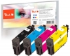 Peach Spar Pack Tintenpatronen kompatibel zu  Epson No. 18, C13T18064010