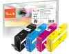 Peach Spar Pack Tintenpatronen kompatibel zu  HP No. 903, T6L99AE, T6L87AE, T6L91AE, T6L95AE