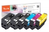 Peach Spar Pack Plus Tintenpatronen HY kompatibel zu  Epson No. 202XL, T02G1*2, T02H1, T02H2, T02H3, T02H4